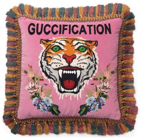 gucci pillow tiger|Gucci Tiger .